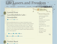 Tablet Screenshot of laserdeathstehr.com
